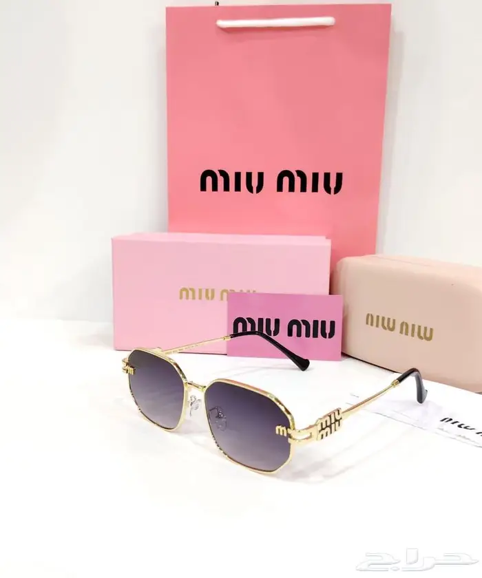 نظارات شانيل وديور وفندي وميو ميو 6