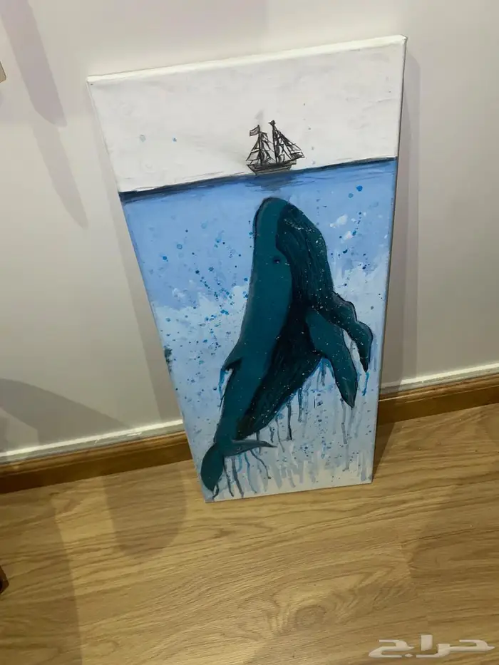 لوحات ديكور مرسومه للبيع 0