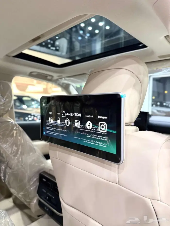 تويوتا لاندكروزر GXR L4 بنزين سعودي 2025 ابيض واسود 17