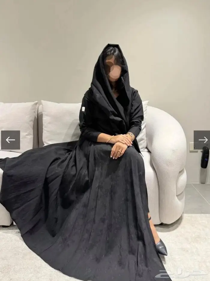 عباية للبيع مالبستها أبد 1