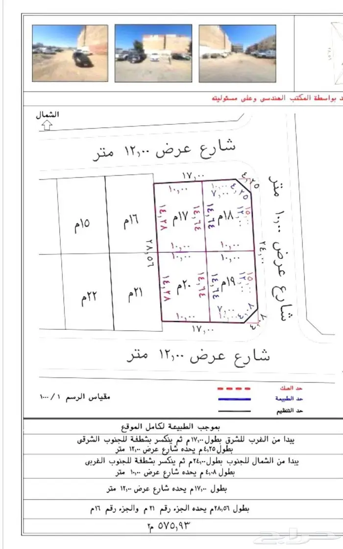 بيع ارض بمخطط ناصر حي القريات -مقابل حوش الحرس بداية البلوك 4