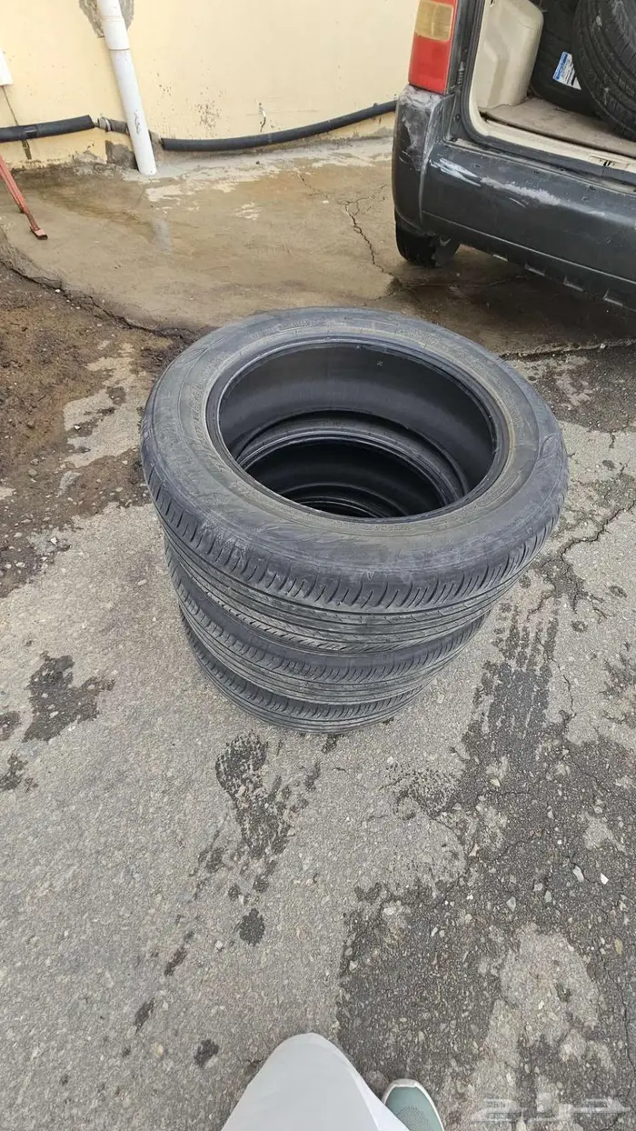 أربعة كفرات يوكن و3 كفرات راش مستخدم 11