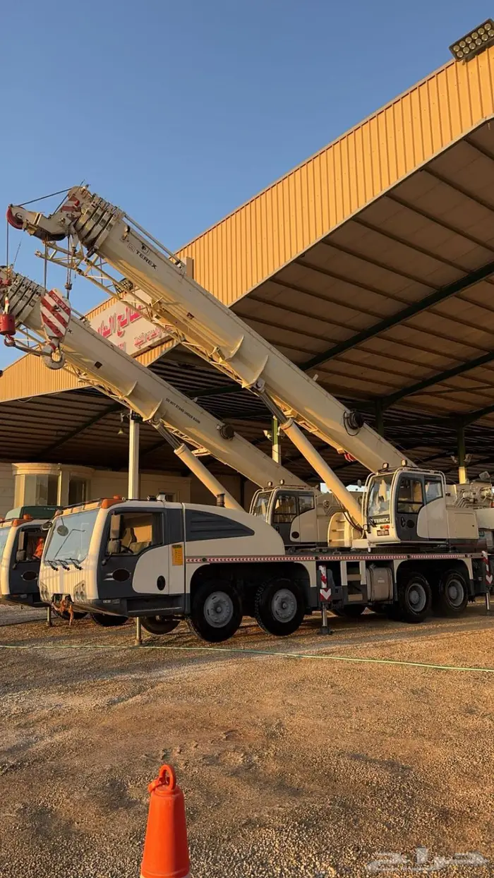 كرينات للايجار الشهري بعقد 0