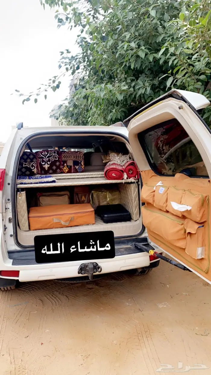 طبق برادو مع تانكي ماء 105 لتر ودرج تخزين مخفي 0