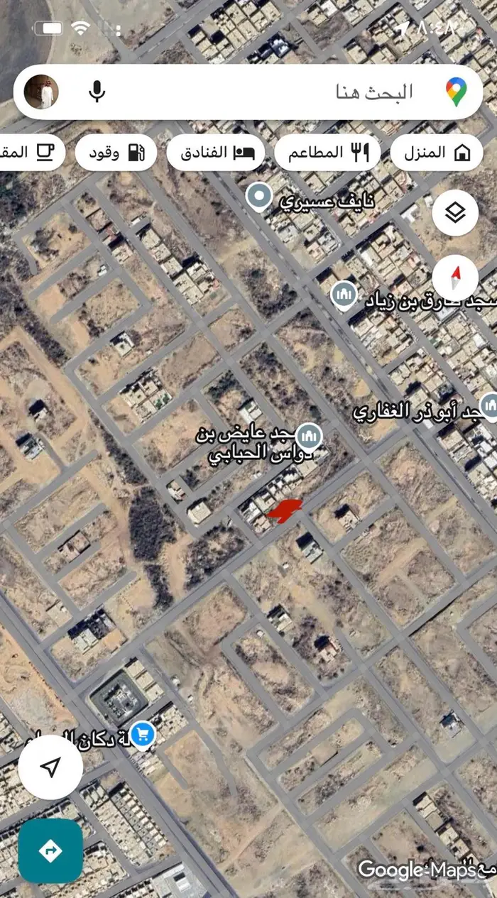 ارض للبيع بين مخطط الموسى والوسام 1