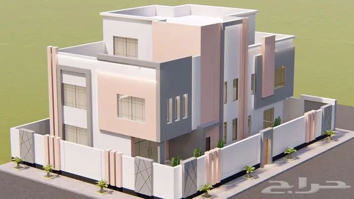 تصميم خارجي وداخلي ثري دي 3D 7