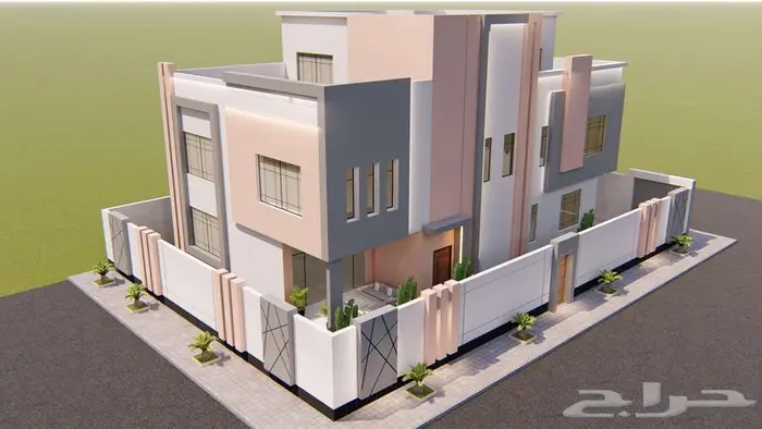 تصميم خارجي وداخلي ثري دي 3D 6