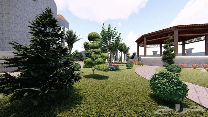 تصميم خارجي وداخلي ثري دي 3D 13