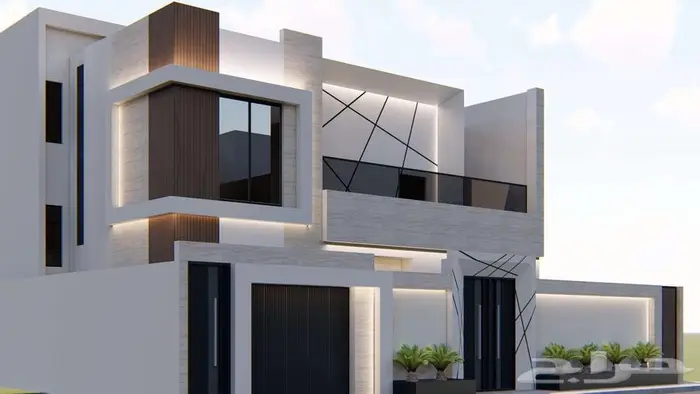 تصميم خارجي واجهات ثري دي 3d 0