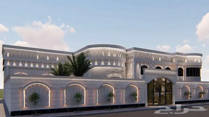 تصميم خارجي واجهات ثري دي 3d 14