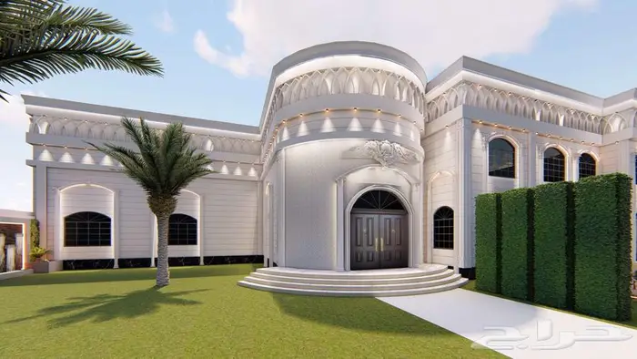 تصميم خارجي واجهات ثري دي 3d 17