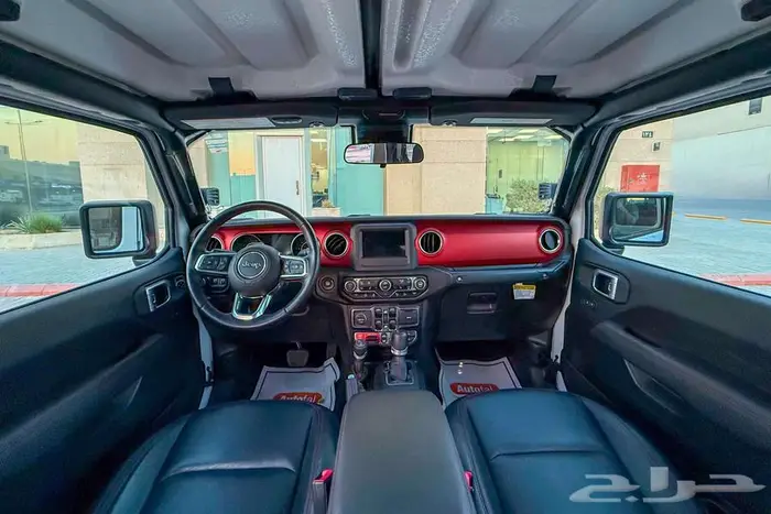 جيب جلاديتور V8 2020 ابيض امريكي ممشي قليل 6