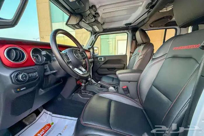 جيب جلاديتور V8 2020 ابيض امريكي ممشي قليل 8