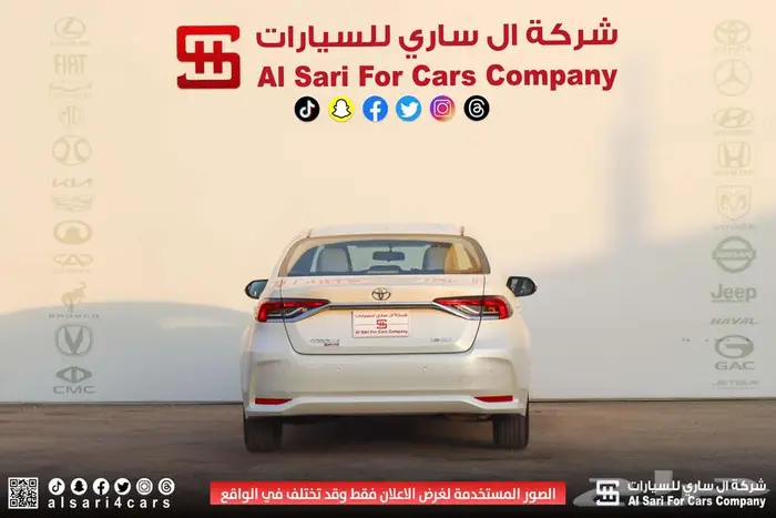 تويوتا كورلا ستاندر مكينة 1.5 2021 2