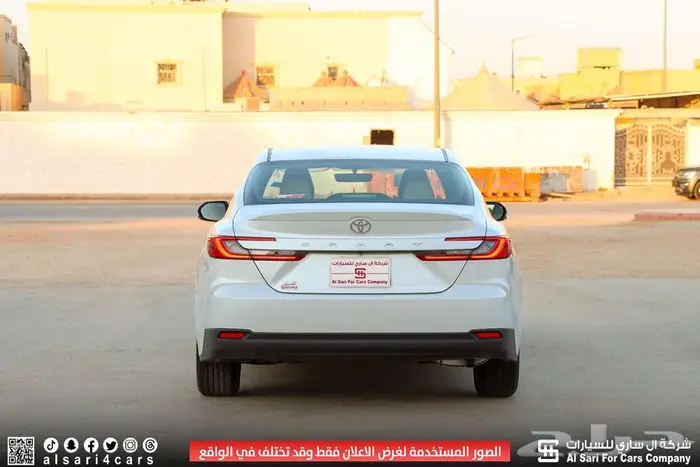 تويوتا كامري LE 2025 اقساط بنوك وشركات 4