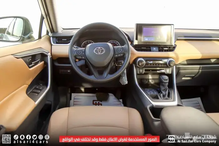 تويوتا راف فور LE دبل بنزين 2025 اقساط بنوك وشركات 16