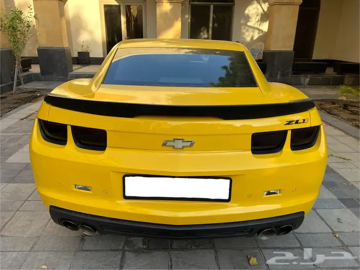 كامارو ZL1 اصفر مخزن 2013 ممشى 31 ألف كم 1
