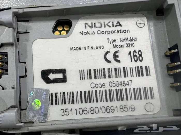 جوال نوكيا العنيد 3310 أصلي دفعة قديمة نظيف 7