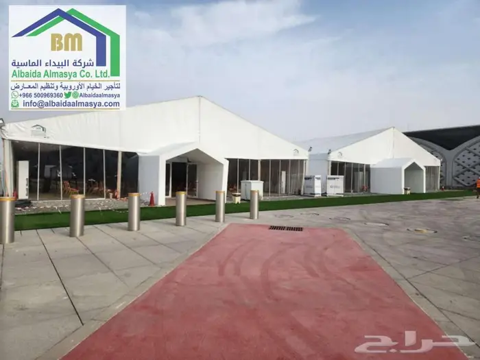 تأجير المخيمات الأوربية _ PVC Tents 2