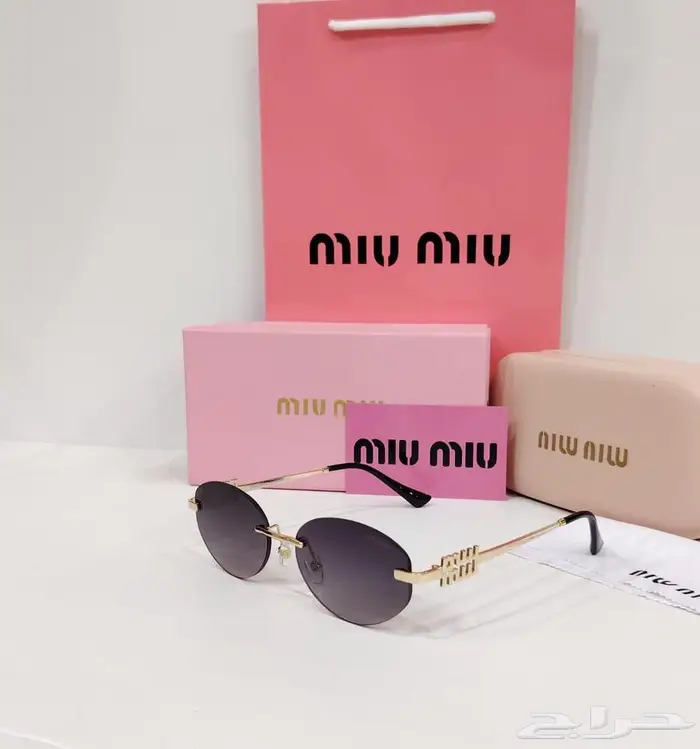 نظارات شانيل وديور وفندي وميو ميو 7