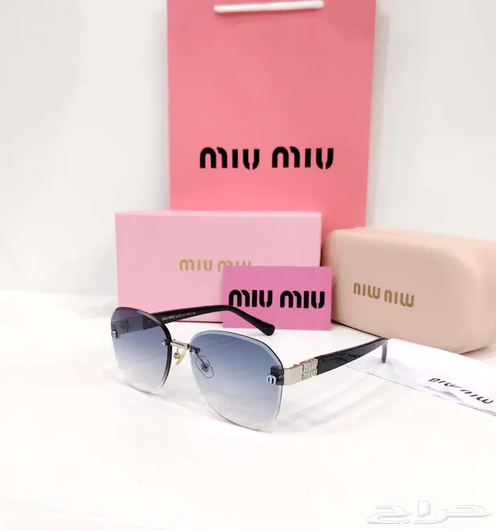 نظارات شانيل وديور وفندي وميو ميو 1