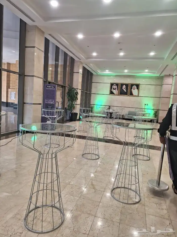 كنب وكراسي وطاولات وجميع مستلزمات المناسبات والحفلات للايجا 18