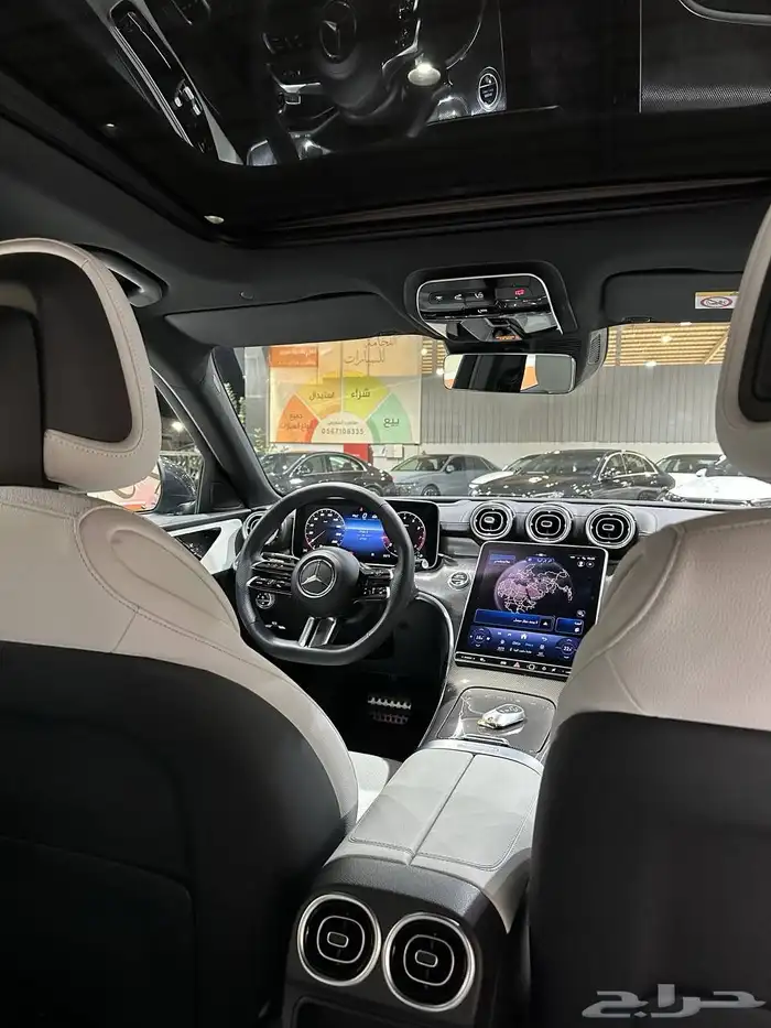 مرسيدس C300 2023 AMG فل كامل . رصد الفخامة 31