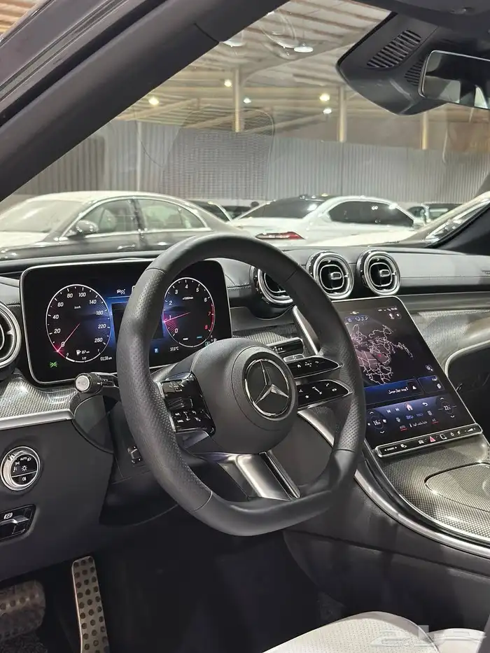 مرسيدس C300 2023 AMG فل كامل . رصد الفخامة 17