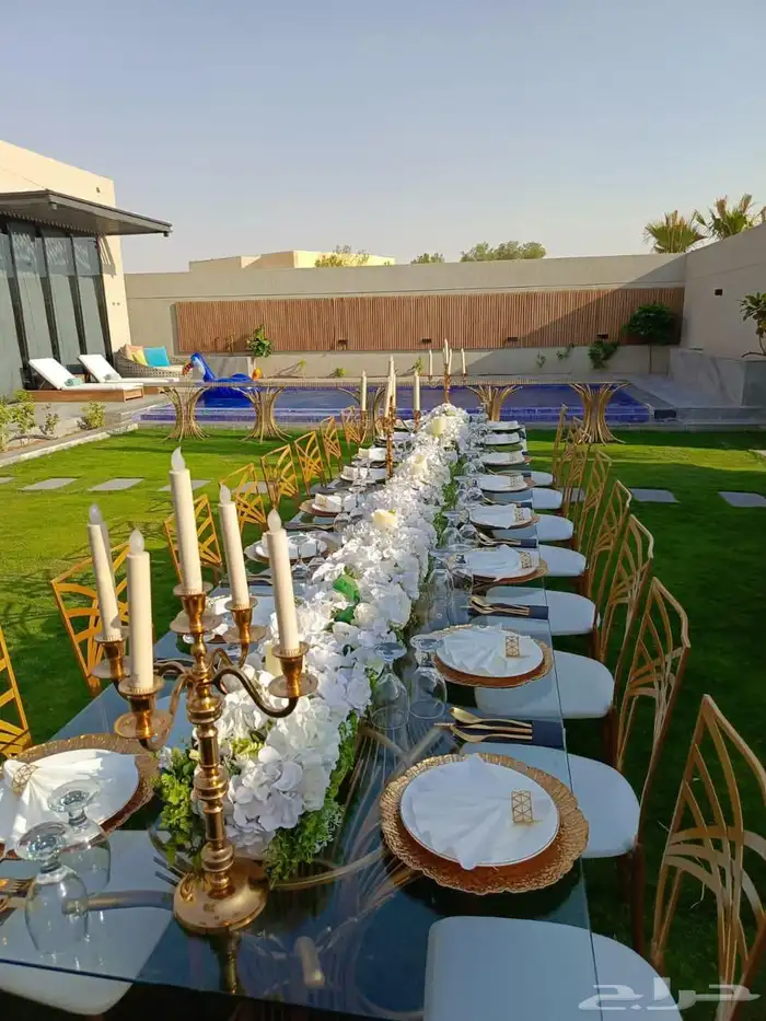 تاجير كراسي وطاولات تاجير طاولات خدمه 7