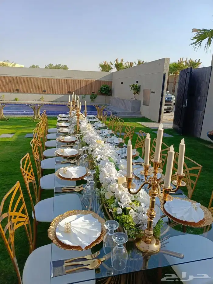 تاجير كراسي وطاولات تاجير طاولات خدمه 1