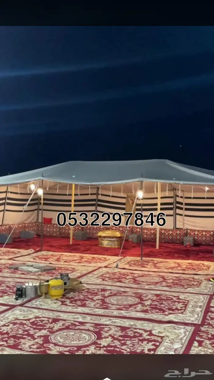 بيوت شعر والخيام بأنواعها حفر الباطن تفصال حسب الطلب 18