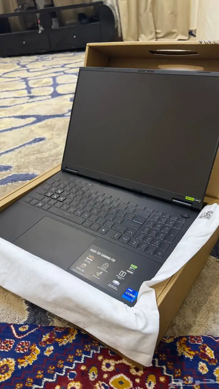 لاب توب قيمنق Asus tuf f16 استخدام 4 ساعات فقط 4
