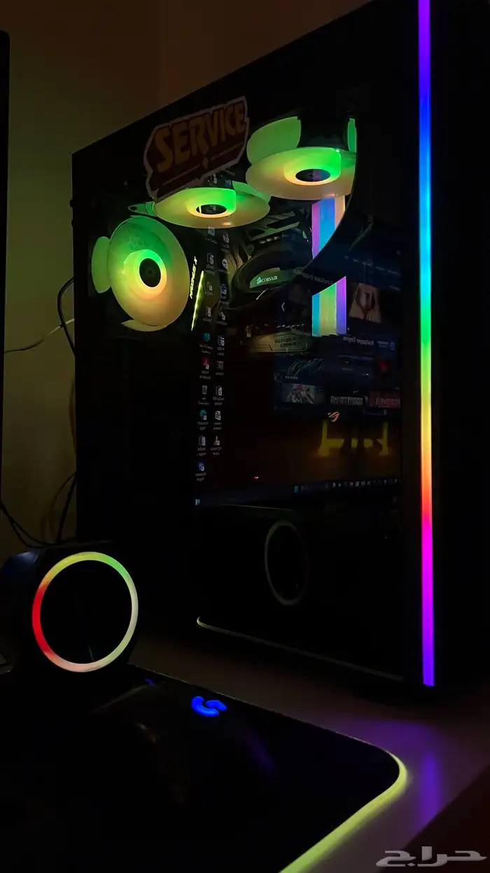 للبيع ست اب كامل pc 2070 super 4