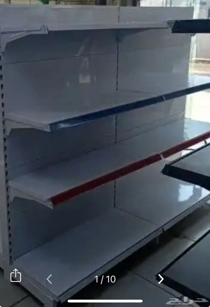 واجهة محل قزاز ورفوف واستاندات فواكه وثلاجتين عرض للبيع 2