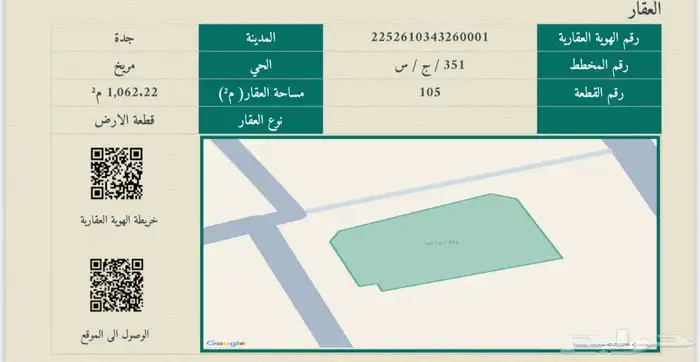ارض تجارية للبيع مخطط شمس العروس شارع 52م 1