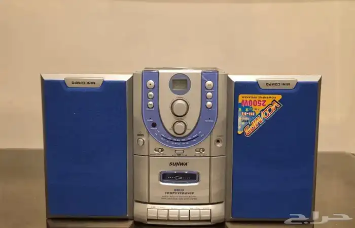 مسجل كاسيت و CD سي دي و راديو 1