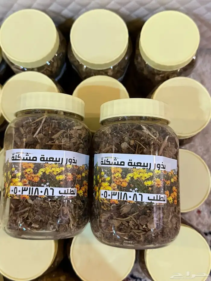 بذور ربيعية مشكلة بذور الديدحان وبذور البستاني 3