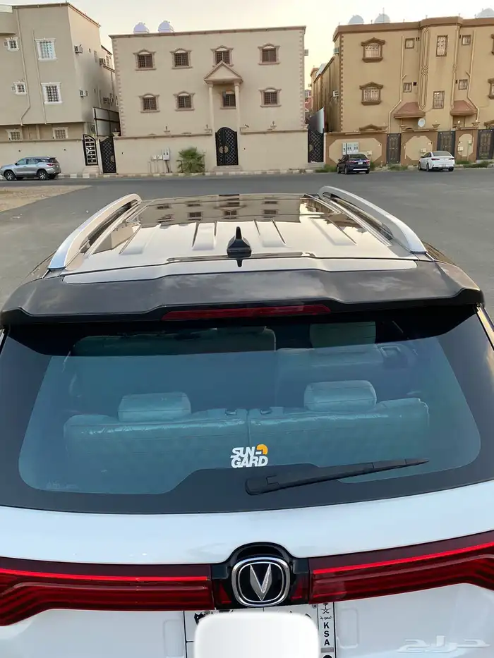 شانجان 2021رويال CS95 فل كامل أبيض سقف أسود شررط بدي محركات 12
