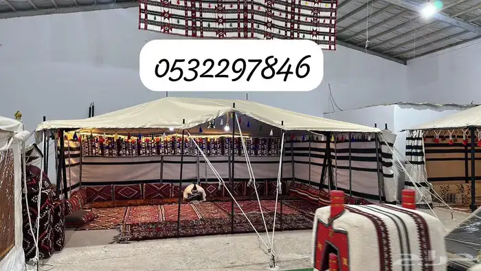 بيوت شعر والخيام بأنواعها حفر الباطن تفصال حسب الطلب 11