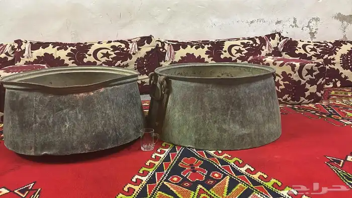 قدور تراث نحاسية 0