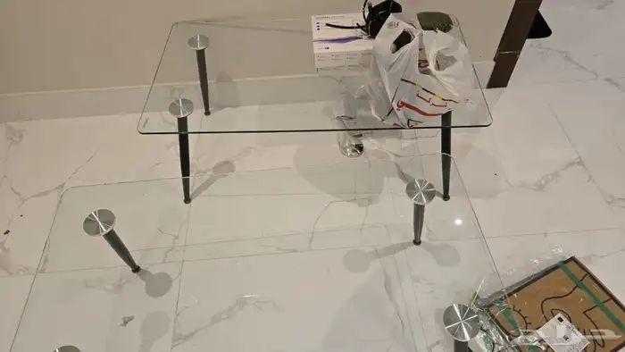 طاولاة طعام قزاز   طاولات خدمه قزاز جديد 10