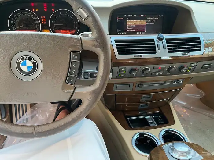 بي أم دبليو 735 موديل 2004 بدي وكاله 4