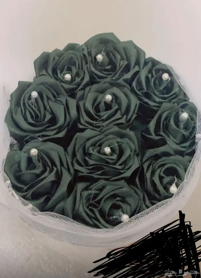 ورد صناعي عمل يد 2