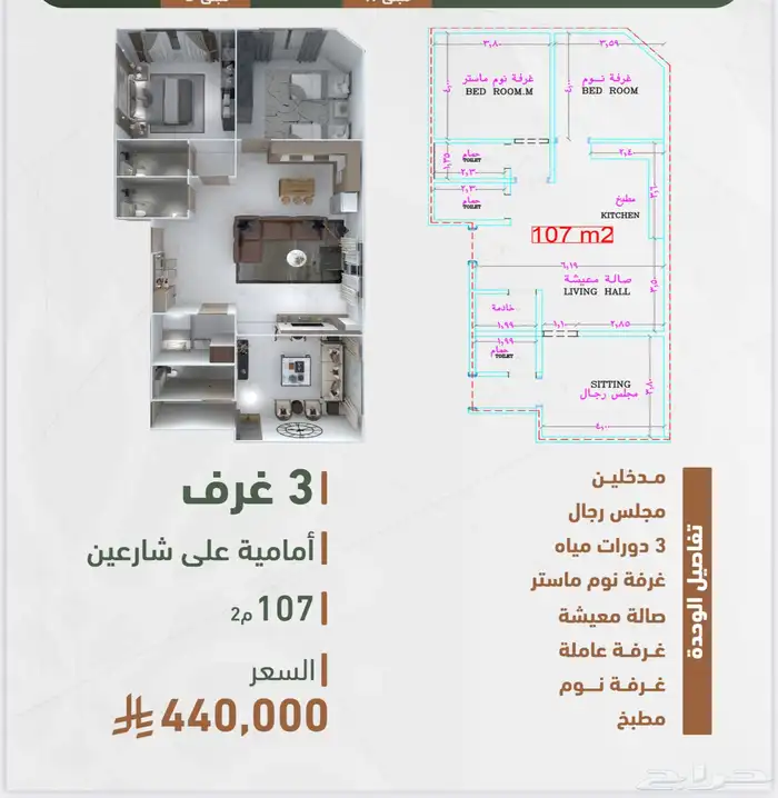 فرصه ذهبيه لسكن والا ستثماريه 3
