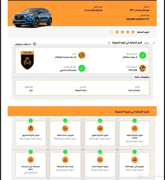 توسان 2021 ديزل 70