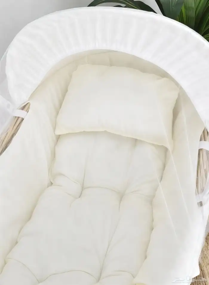 سرير موسى للمواليد - سرير اطفال هزاز خشبي ( سرير مواليد ) 3