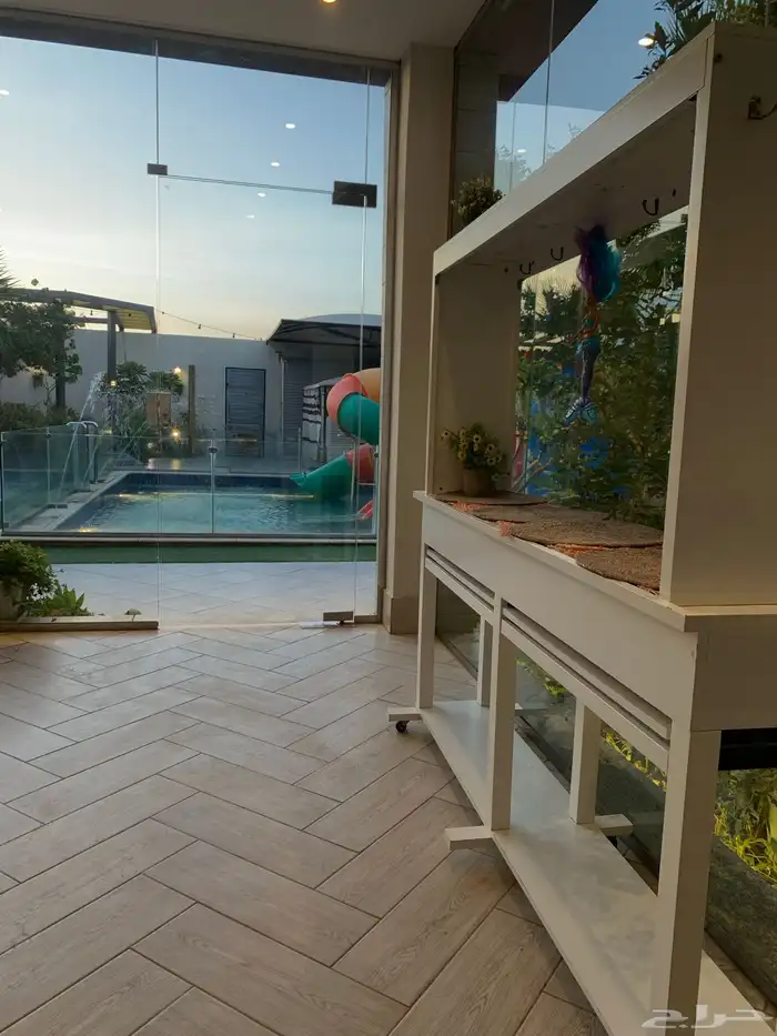 شاليه مبيت والعاب مائية فخم بريدة اجار 3