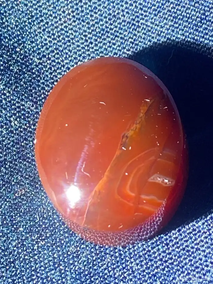 احجار كريمه عقيق احمر زعفراني 18