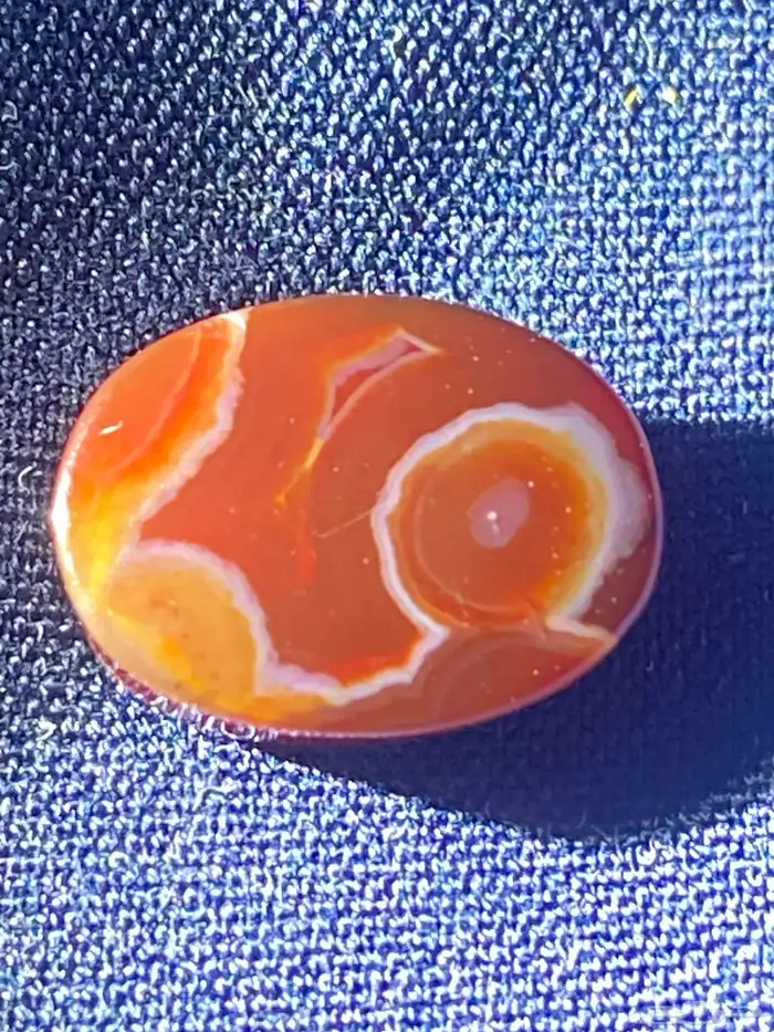 احجار كريمه عقيق احمر زعفراني 3