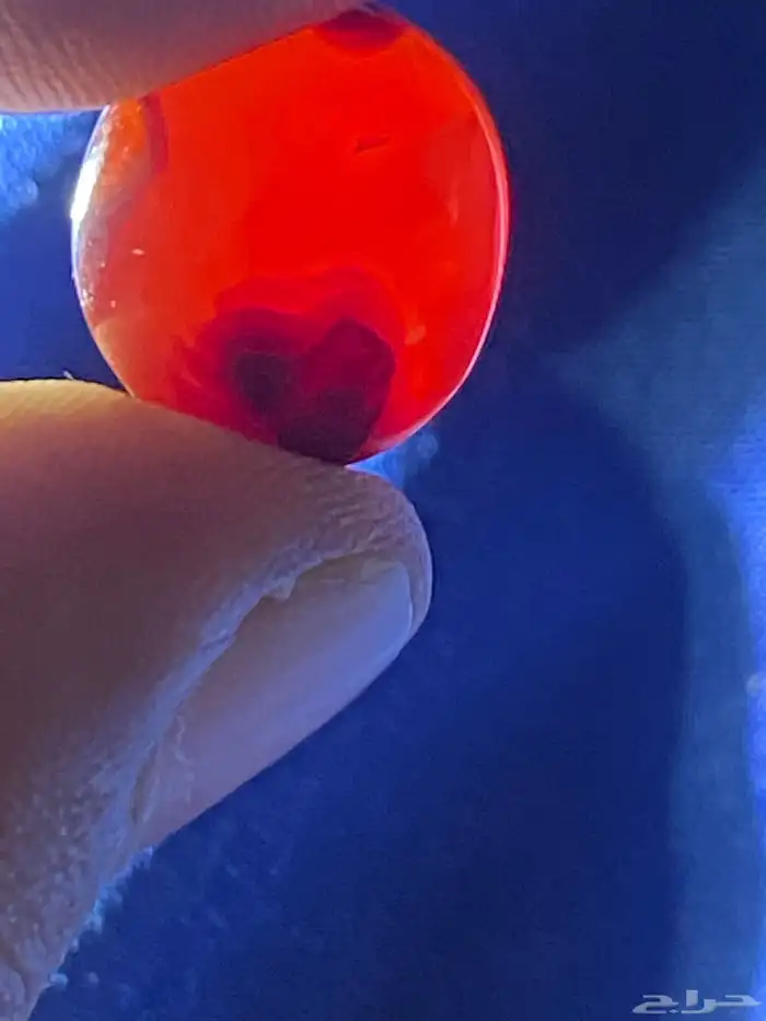 احجار كريمه عقيق احمر زعفراني 11